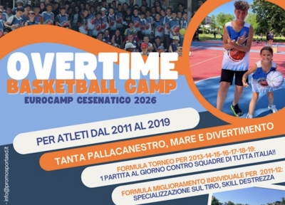 OVERTIME BASKETBALL CAMP: CESENATICO EDITION 2026